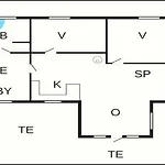 Dom wakacyjny 4 Person In Ronne-by Traum