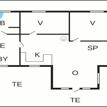 Dom wakacyjny 4 Person In Ronne-by Traum